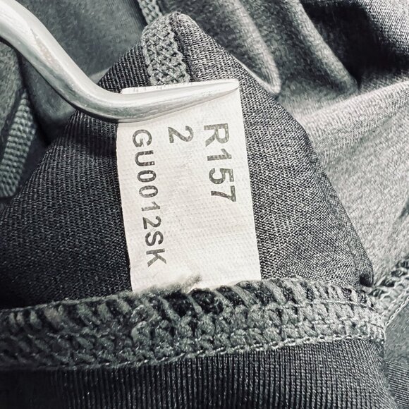 Head Womens Athletic Pant Large Gray Black Stretch Performance Gym Leggings Yoga - Picture 5 of 8